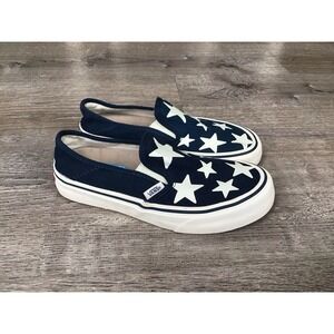 VANS Women's Size 5.5 Classic Slip-On Sneakers Starry Night Blue UltraCush